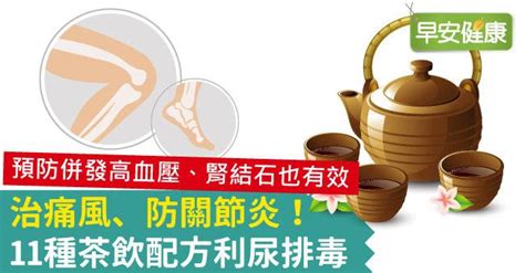 治尿酸痛風青草|治痛風、防關節炎！11種茶飲配方利尿排毒